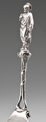 Arts & Crafts Silver Apostle Serving Spoon - Frederick Courthope